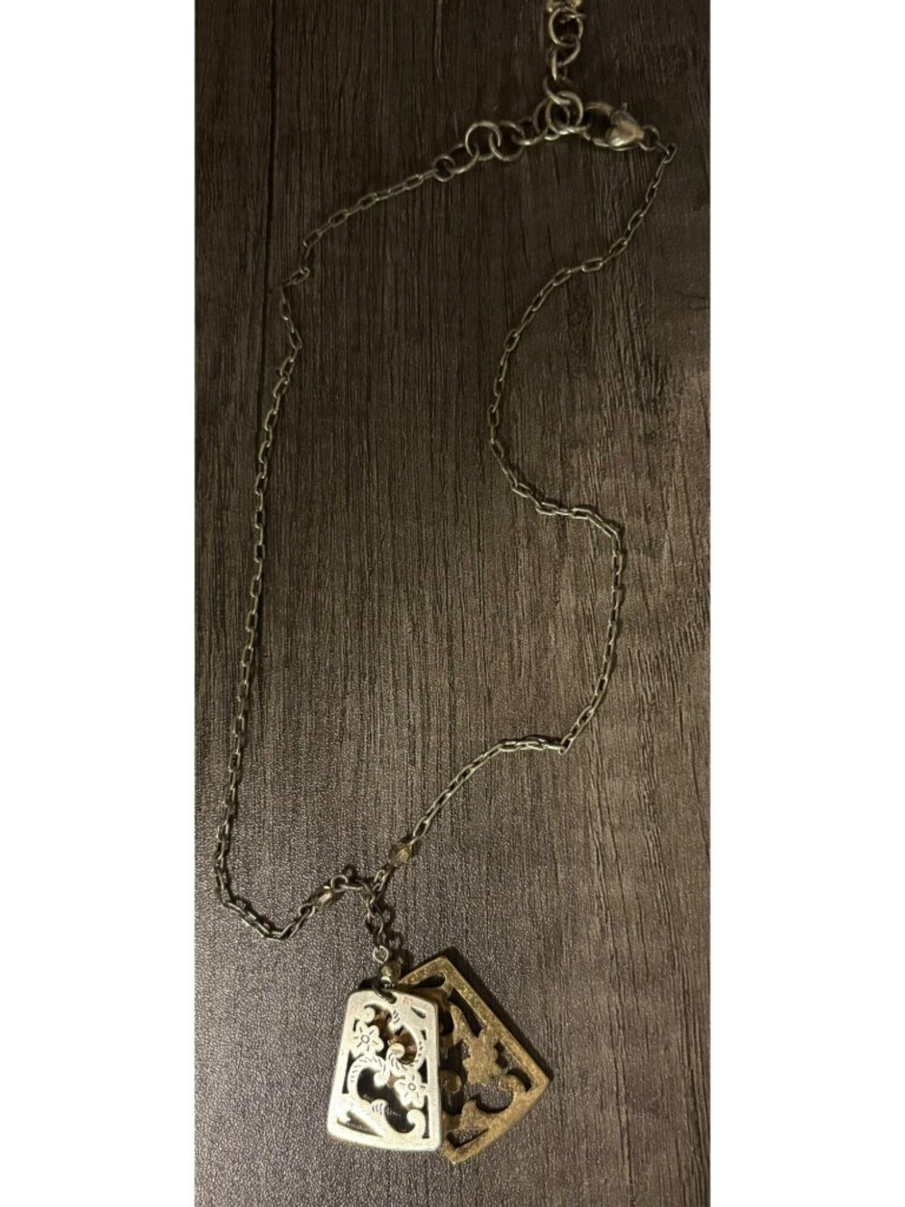 Brighton Phoebe’s Plaque 2 Piece Pendant Necklace